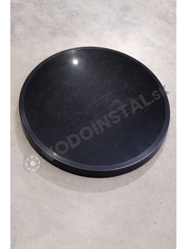 Poklop vodomernej šachty DN600x60x8mm čierny