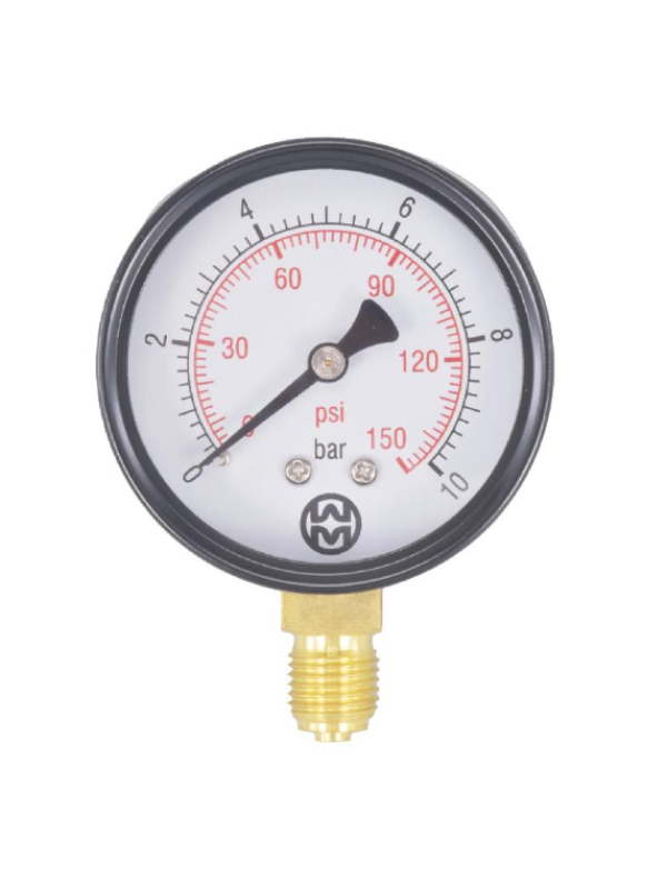 Manometer radiálny 10b,1/4",Ø 63mm