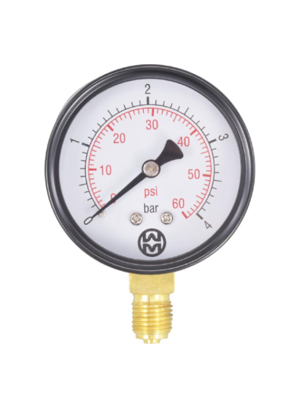 Manometer radiálny 4b,1/4",Ø 63mm