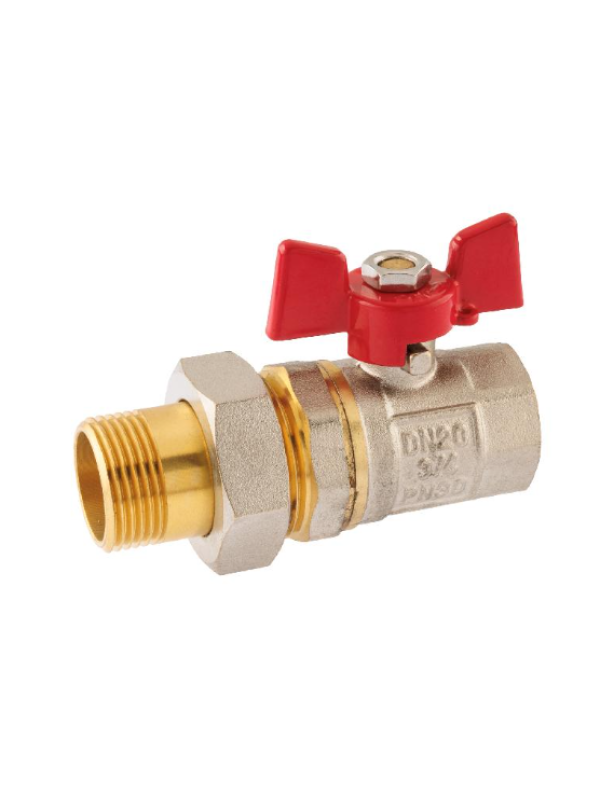 Guľový ventil FM 3/4" so šrobením, motýľ